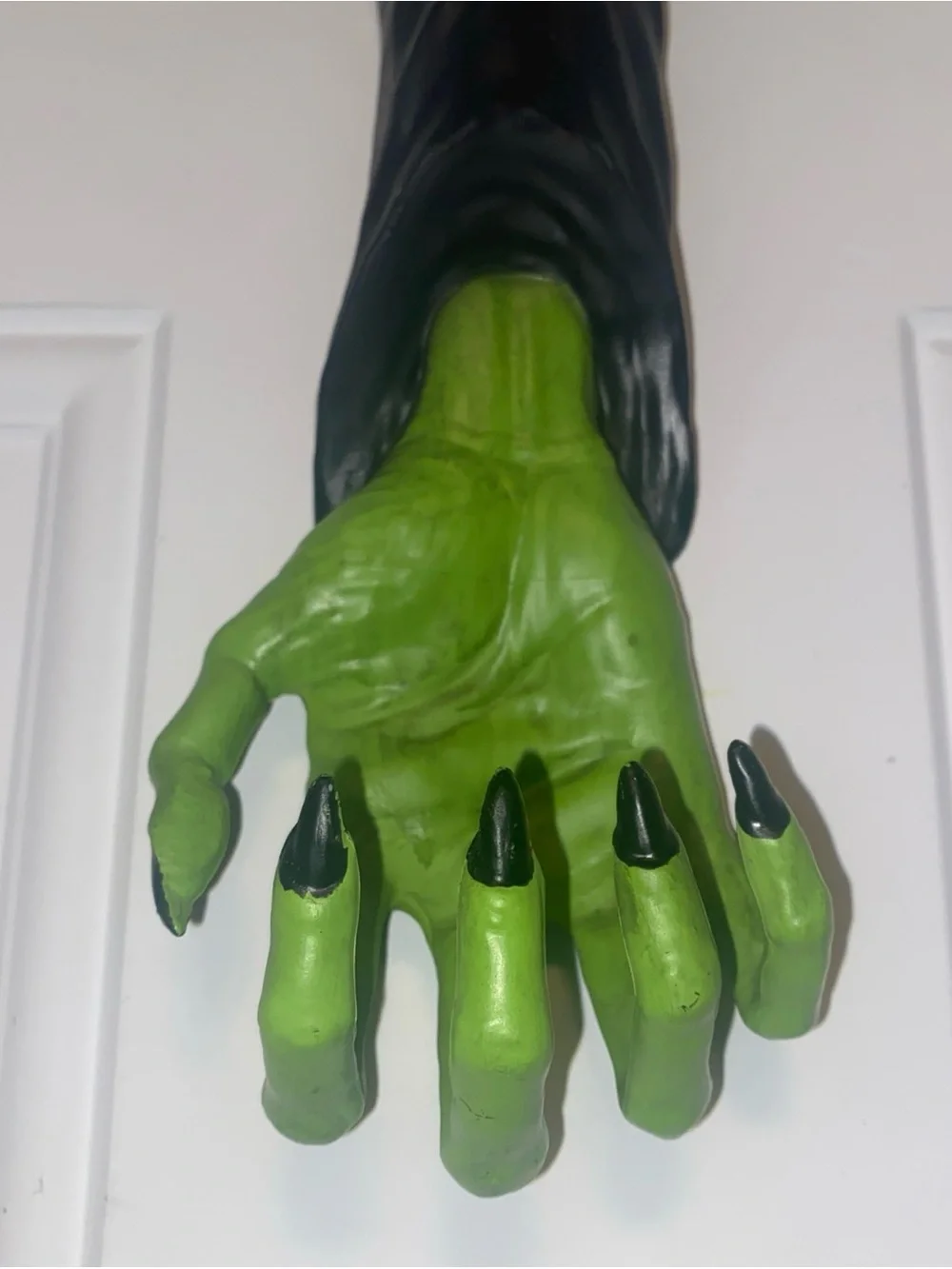 Witch Hand Arm Halloween over the door Wreath hanger holder hook